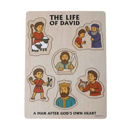 PUZZLE WOOD LIFE OF DAVID