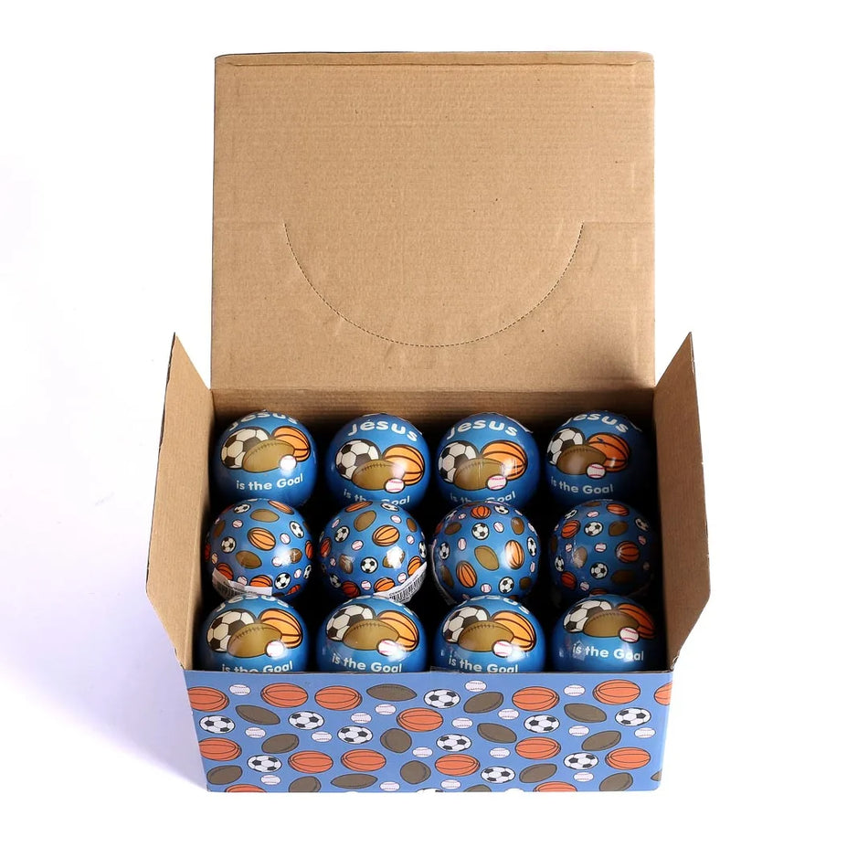 Soft Play Ball Jesus Is The Goal – Pack of 24