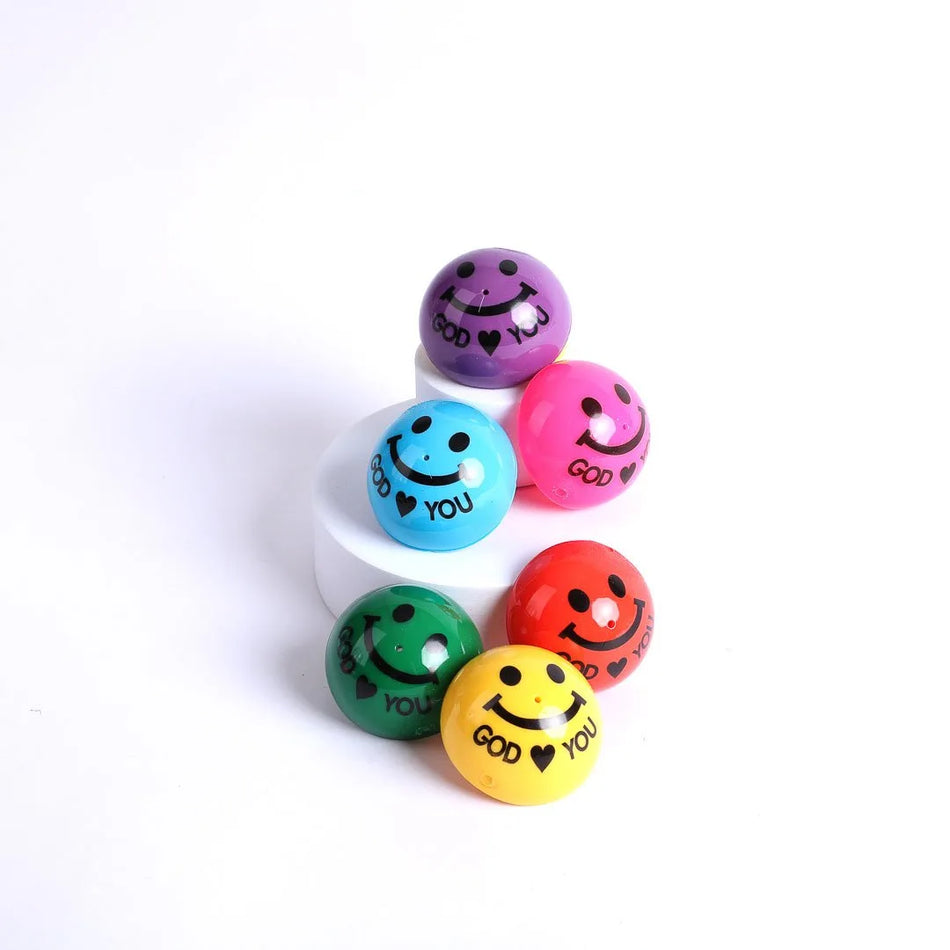 Smile Face Poppers 45Mm Pk12