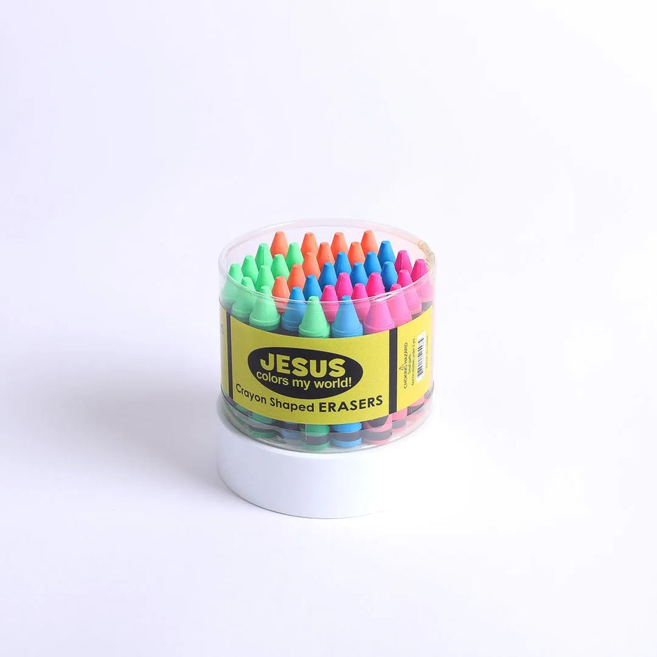Eraser Jesus Colors My World Pk36