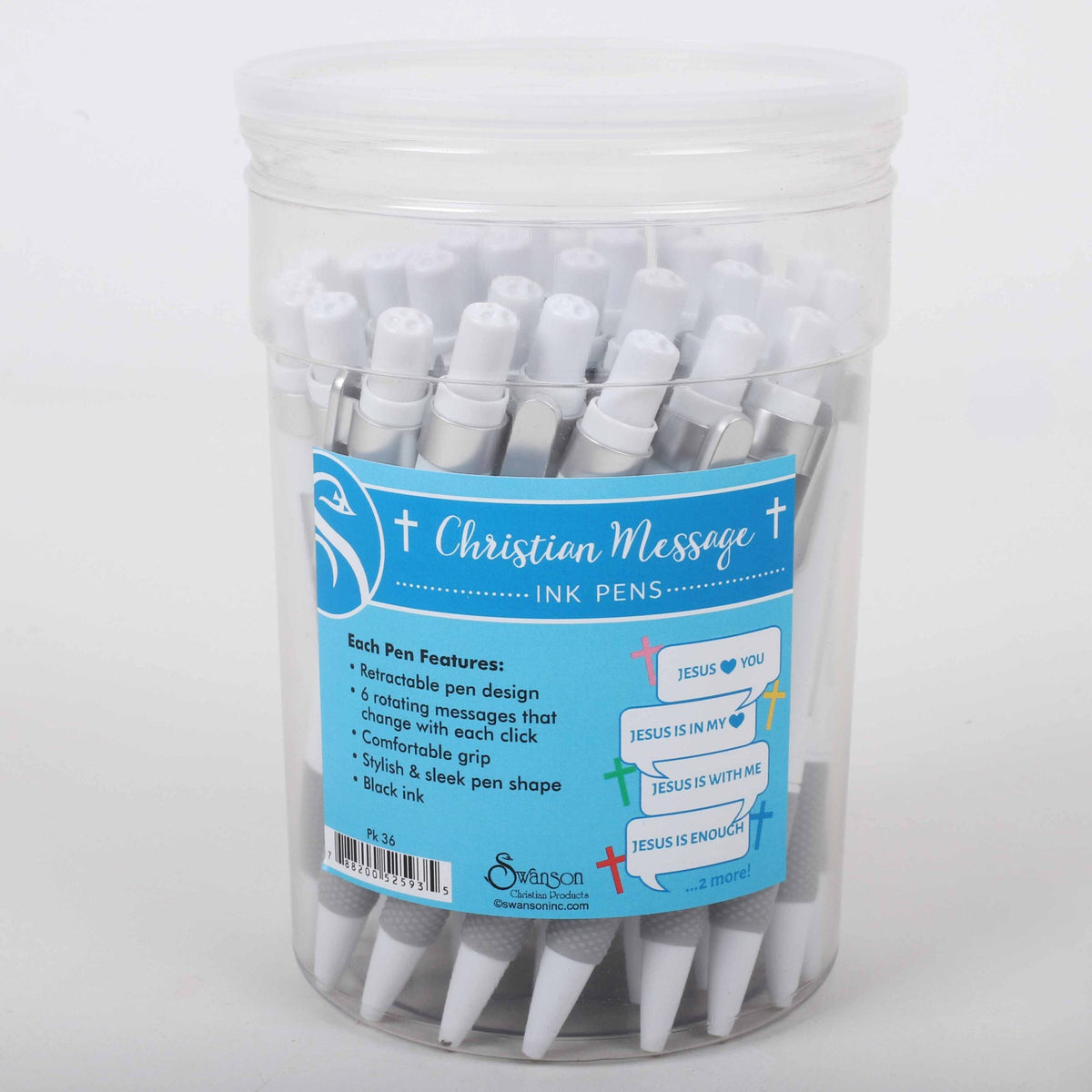 Christian Message Pens - 36 Pens by Swanson Christian Products, product view 5