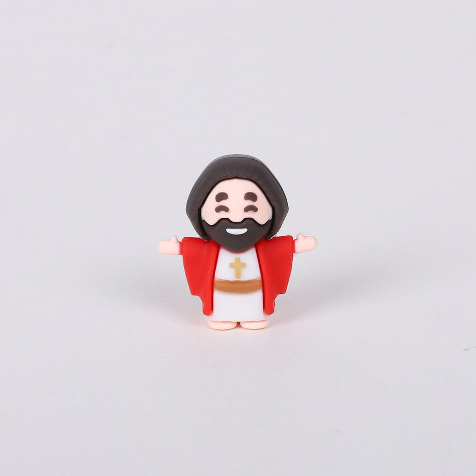 Pocket Figurine Jesus Cross PK50