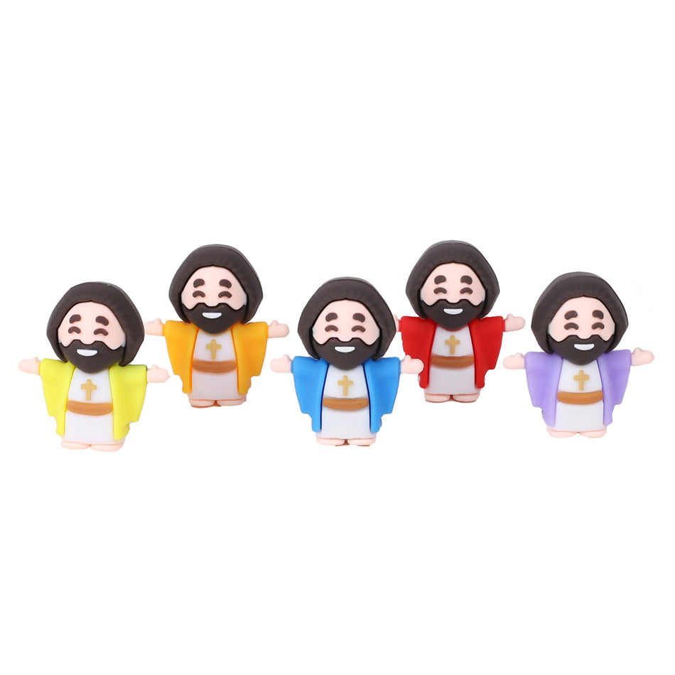 Pocket Figurine Jesus Cross PK50