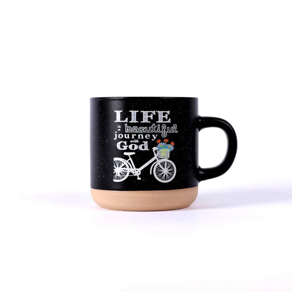Ceramic Mug – Life is a Beautiful Journey – 11 oz