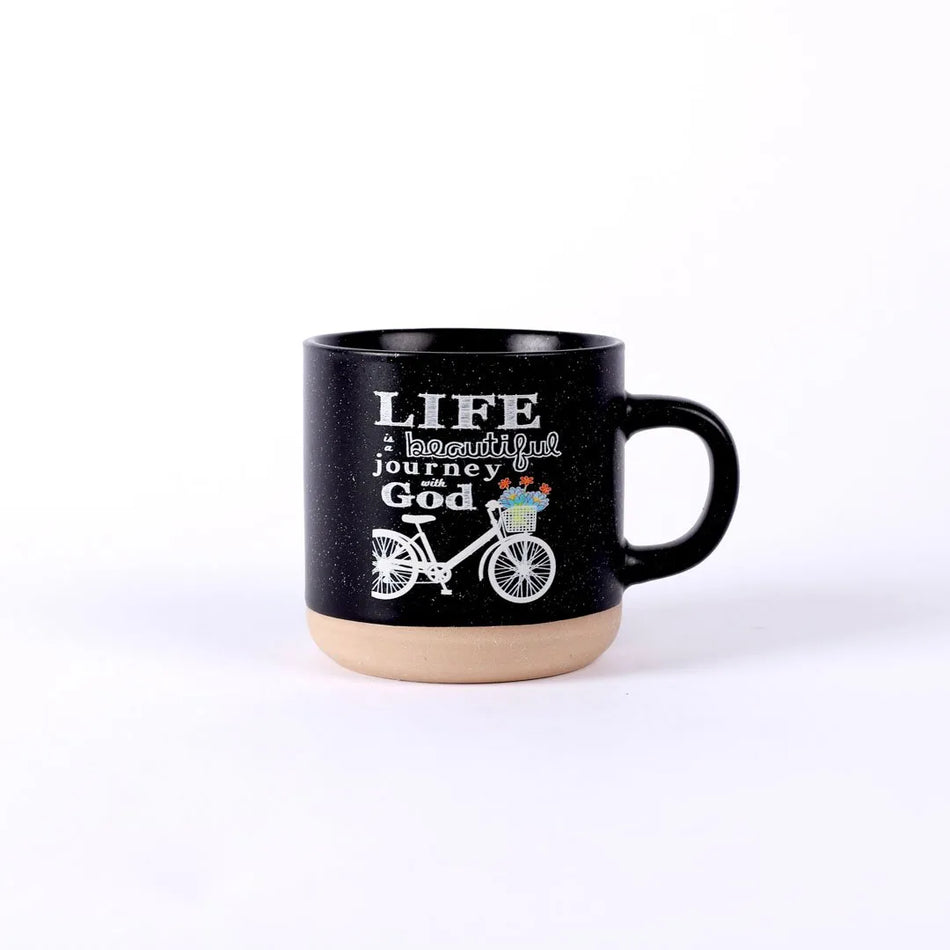 Ceramic Mug – Life is a Beautiful Journey – 11 oz