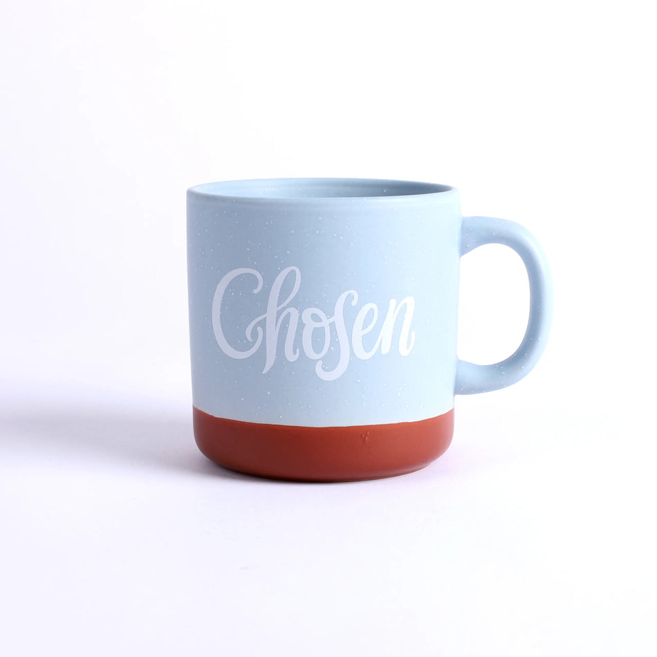 13 oz Mug - Chosen - Light Blue by Swanson Christian Products