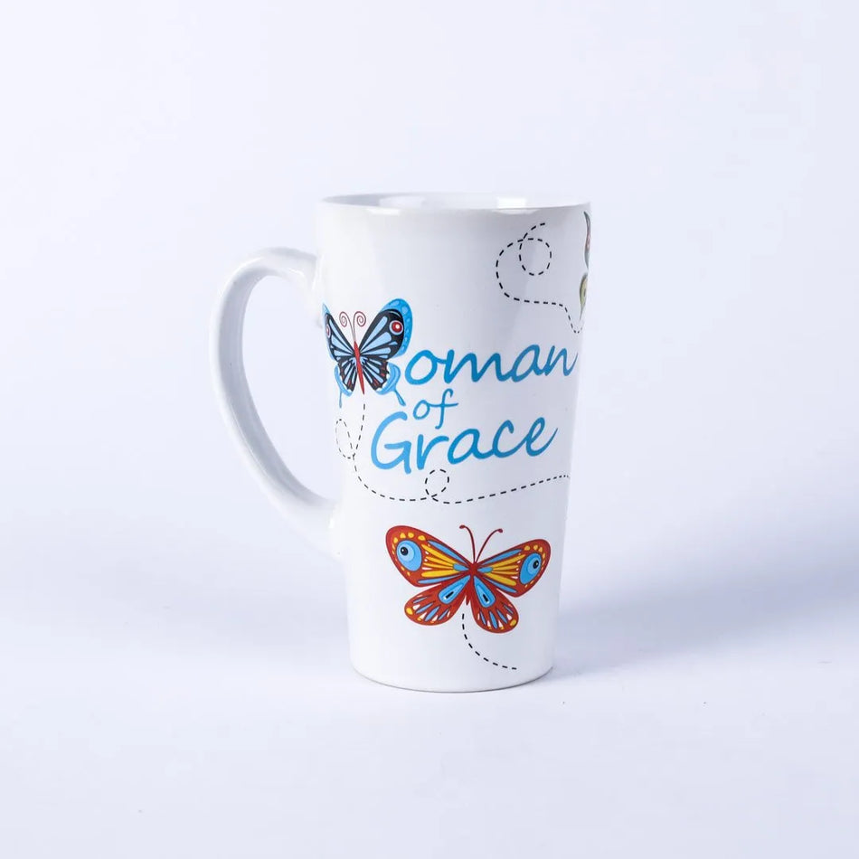 Latte Mug – Woman Of Grace – 16 oz