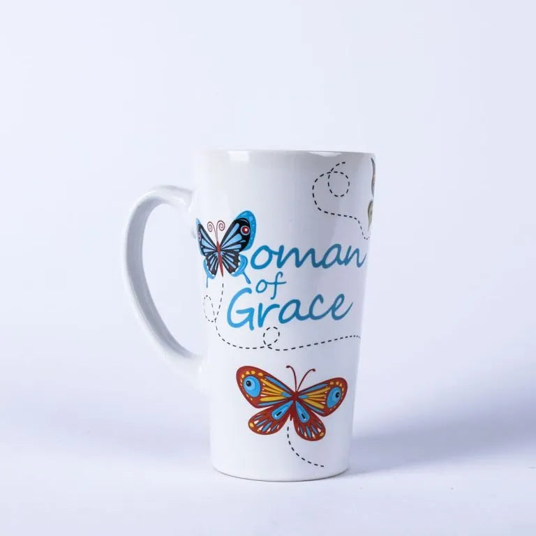Latte Mug – Woman Of Grace – 16 oz