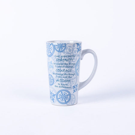 Mug Latte Serenity Courage Wisdom 16Oz by Swanson Christian Products