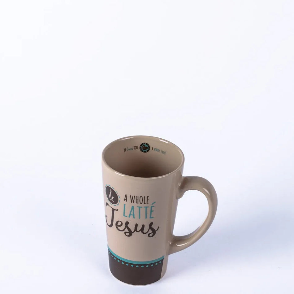 Latte Mug – Whole Latte Jesus – 16 oz
