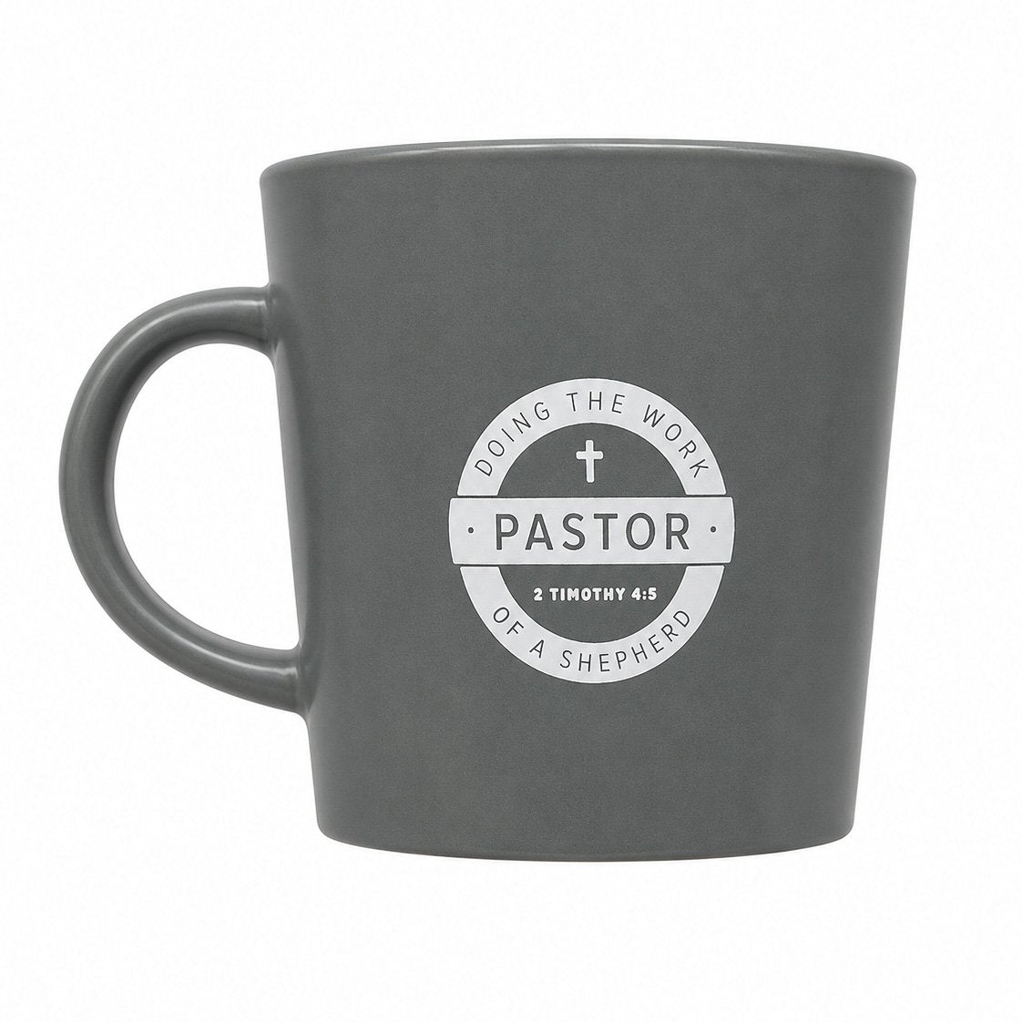 MUG PASTOR DOING GREY 12 OZ