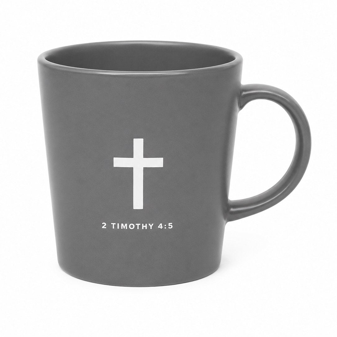 MUG PASTOR DOING GREY 12 OZ