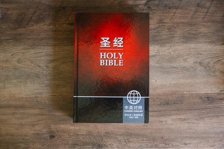 Chinese CUV (Simplified Script)/English NIV Bilingual Bible, Paperback, Red/Black (Bilingual edition, product view 7