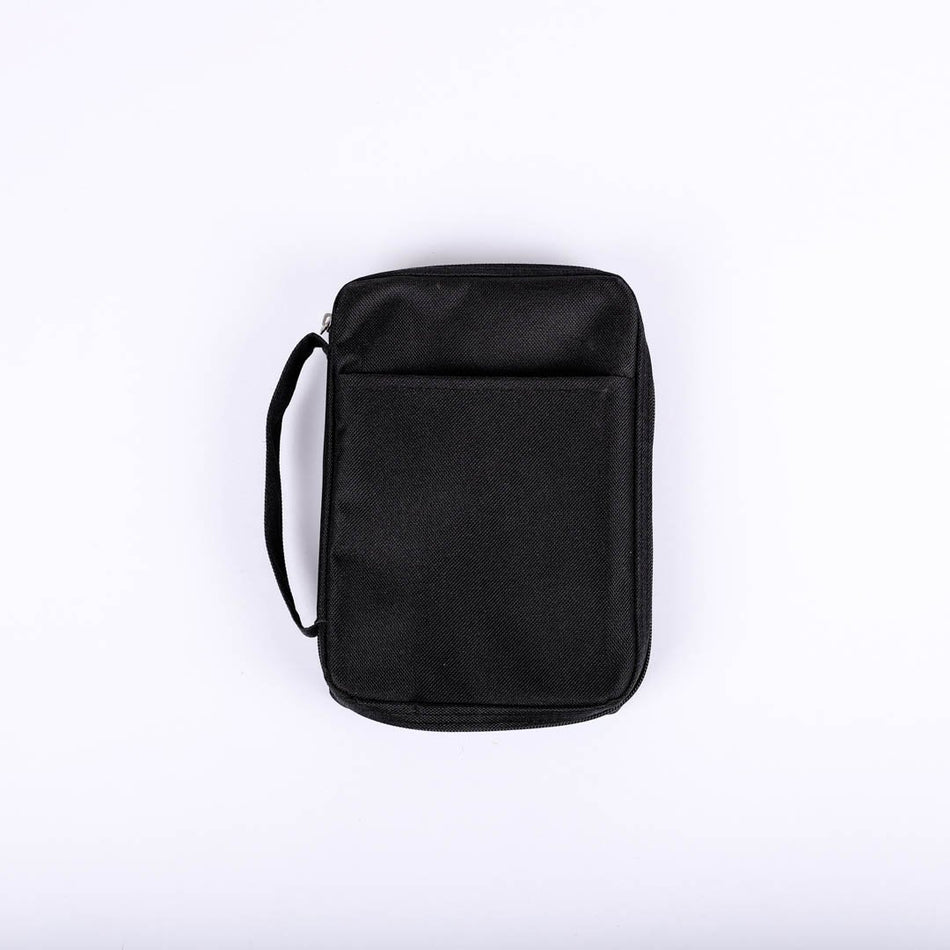 Plain Canvas Bible Covers | Durable Zippered Bible Cases | Multiple Sizes