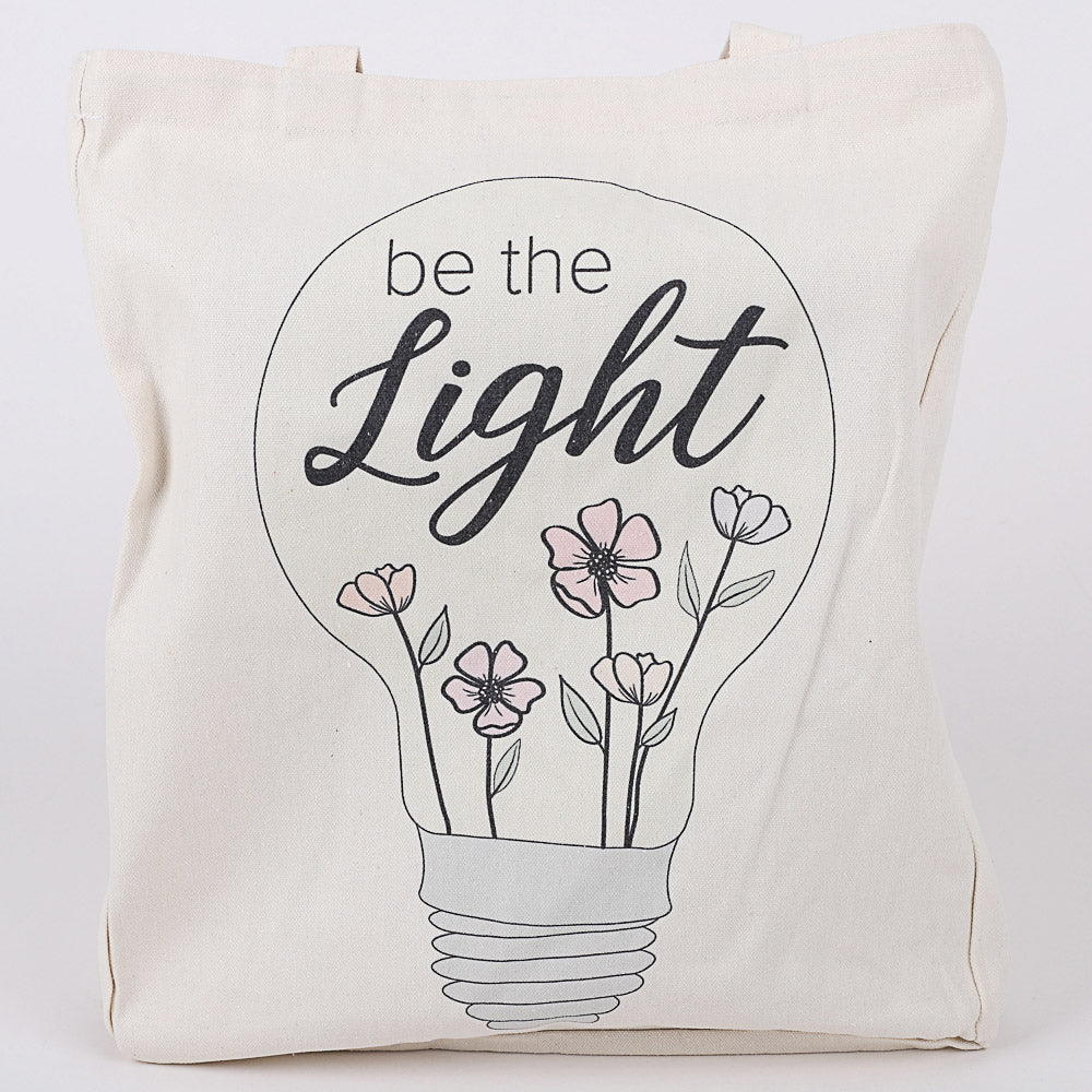 TOTE COTTON BE THE LIGHT
