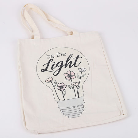 TOTE COTTON BE THE LIGHT