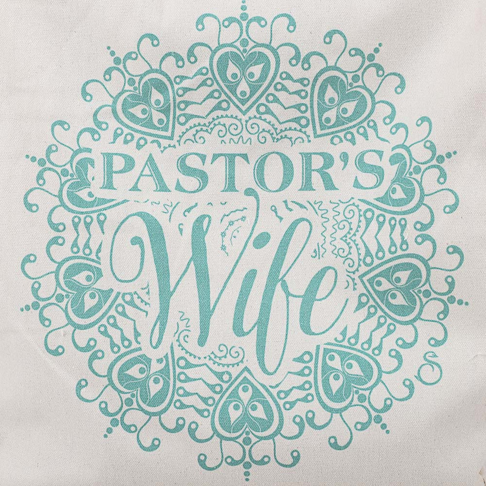 Classic Cotton Tote - Pastor's Wife by Swanson Christian Products, product view 2