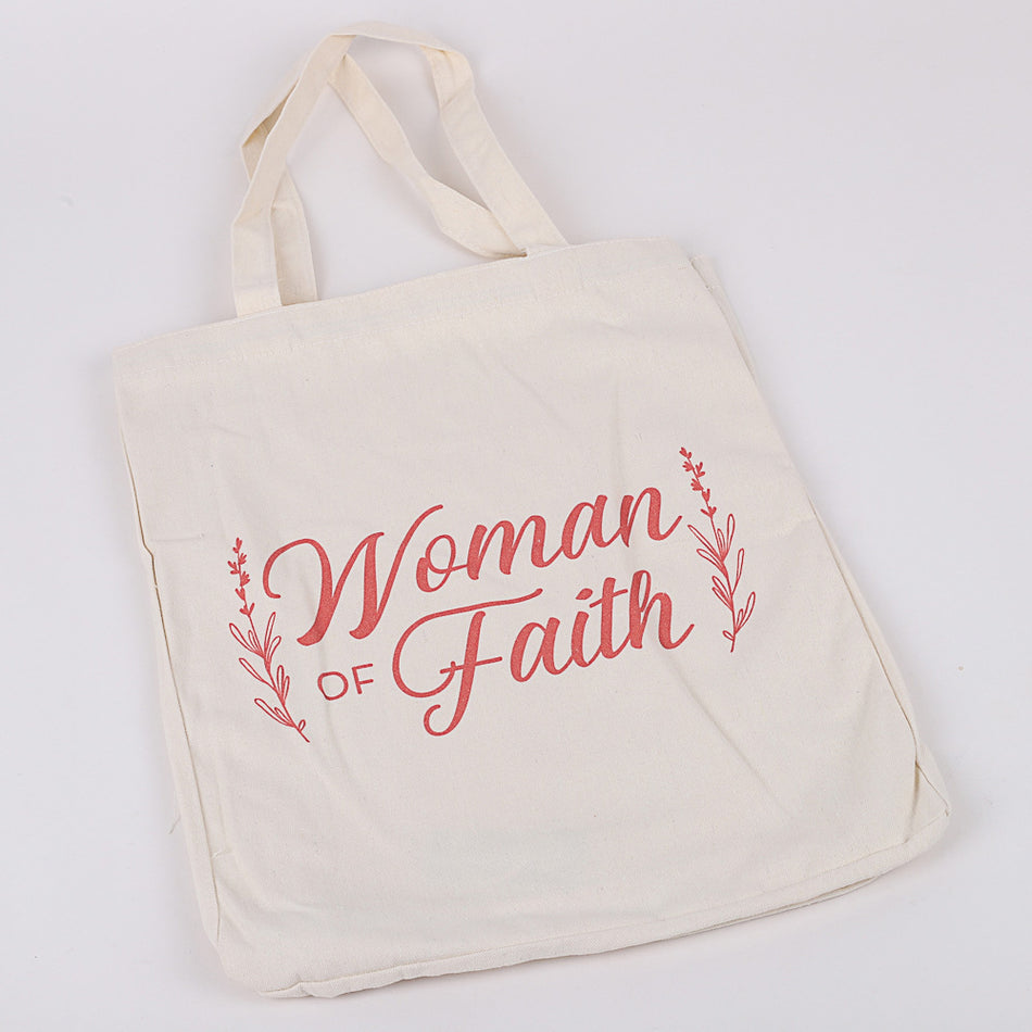 Classic Cotton Tote – Woman of Faith