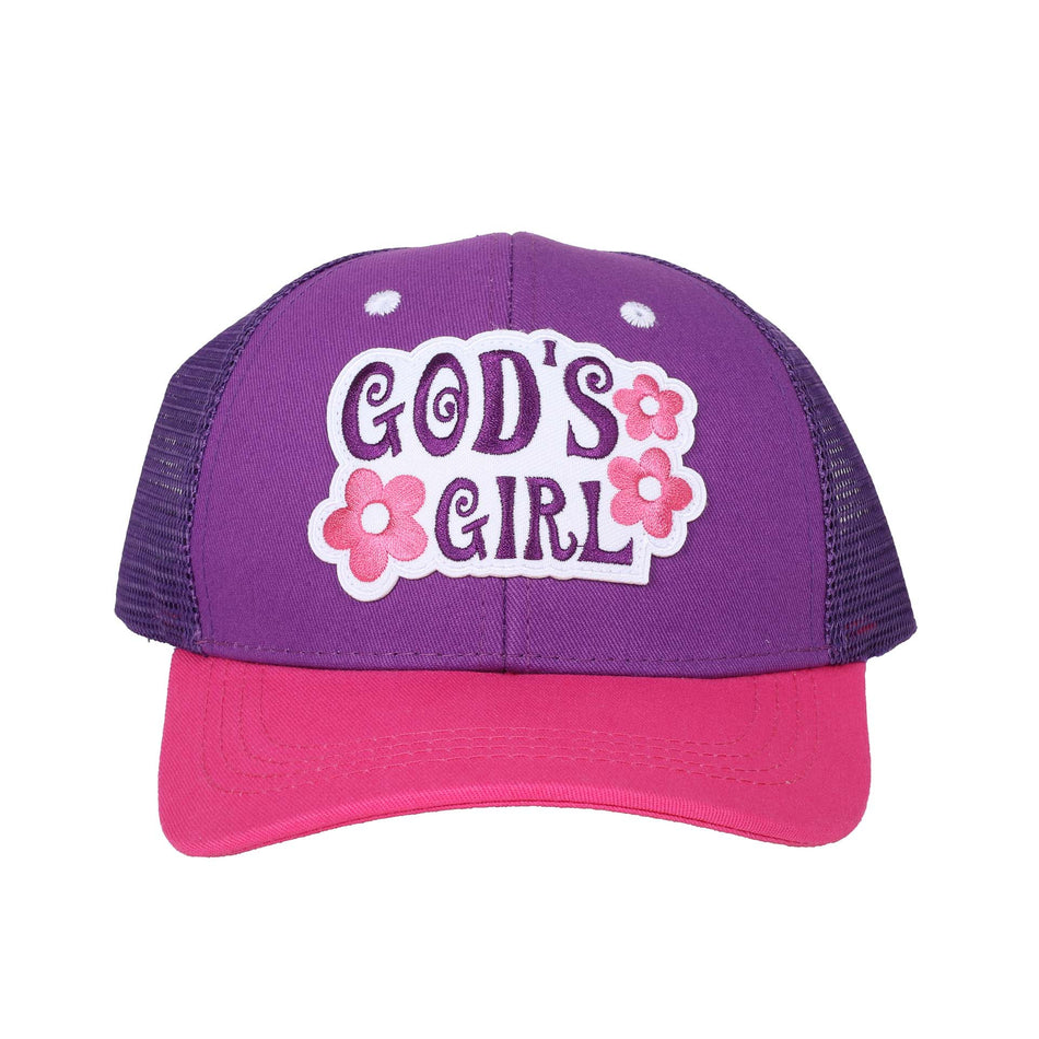 Cap God'S Girl Purple Kids
