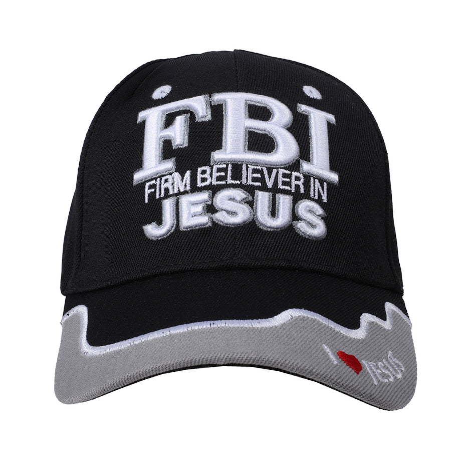 Cap Fbi Jesus Black