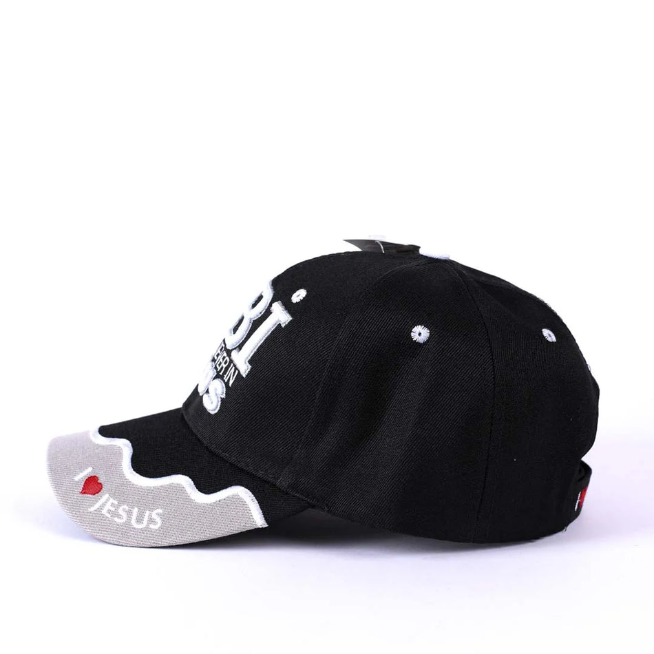 Cap Fbi Jesus Black