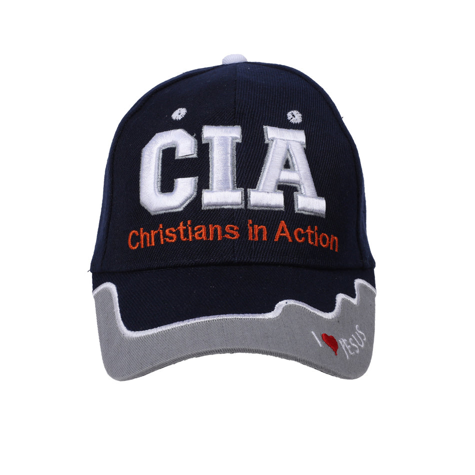 Cap Christian In Action Navy