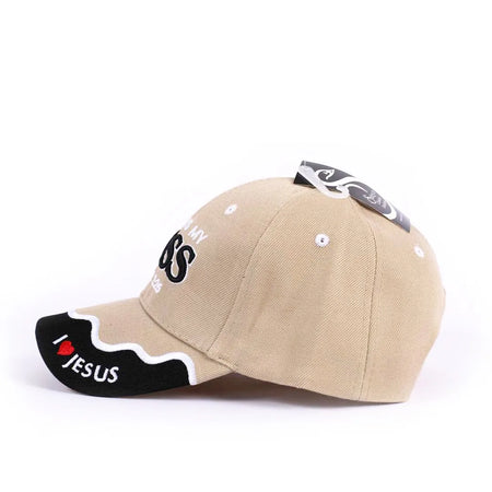 CAP JESUS IS MY BOSS KHAKI