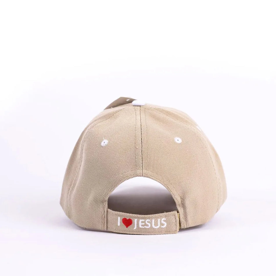 CAP JESUS IS MY BOSS KHAKI
