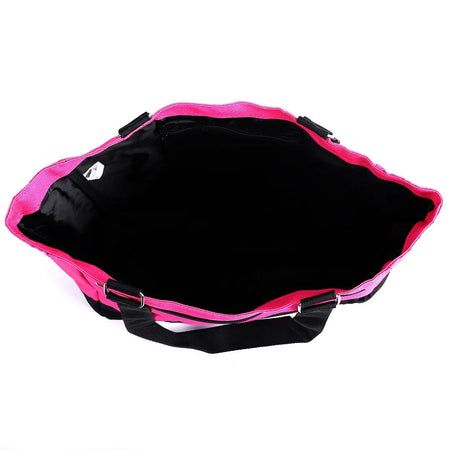 TOTE CANVAS NURSES ARE BLESSINGS MAGENTA