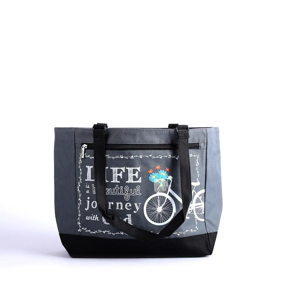 TOTE CANVAS JOURNEY WITH GOD
