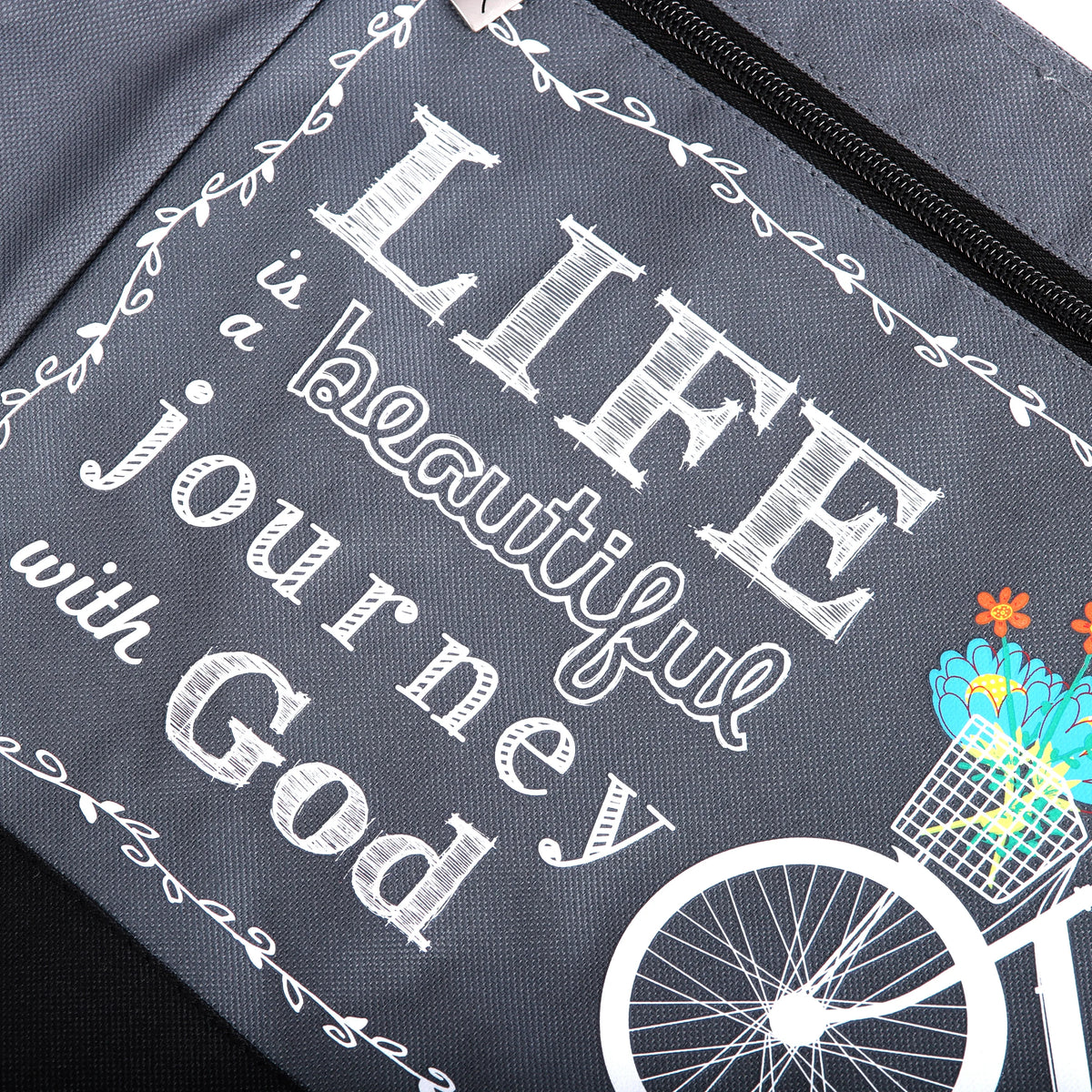 TOTE CANVAS JOURNEY WITH GOD
