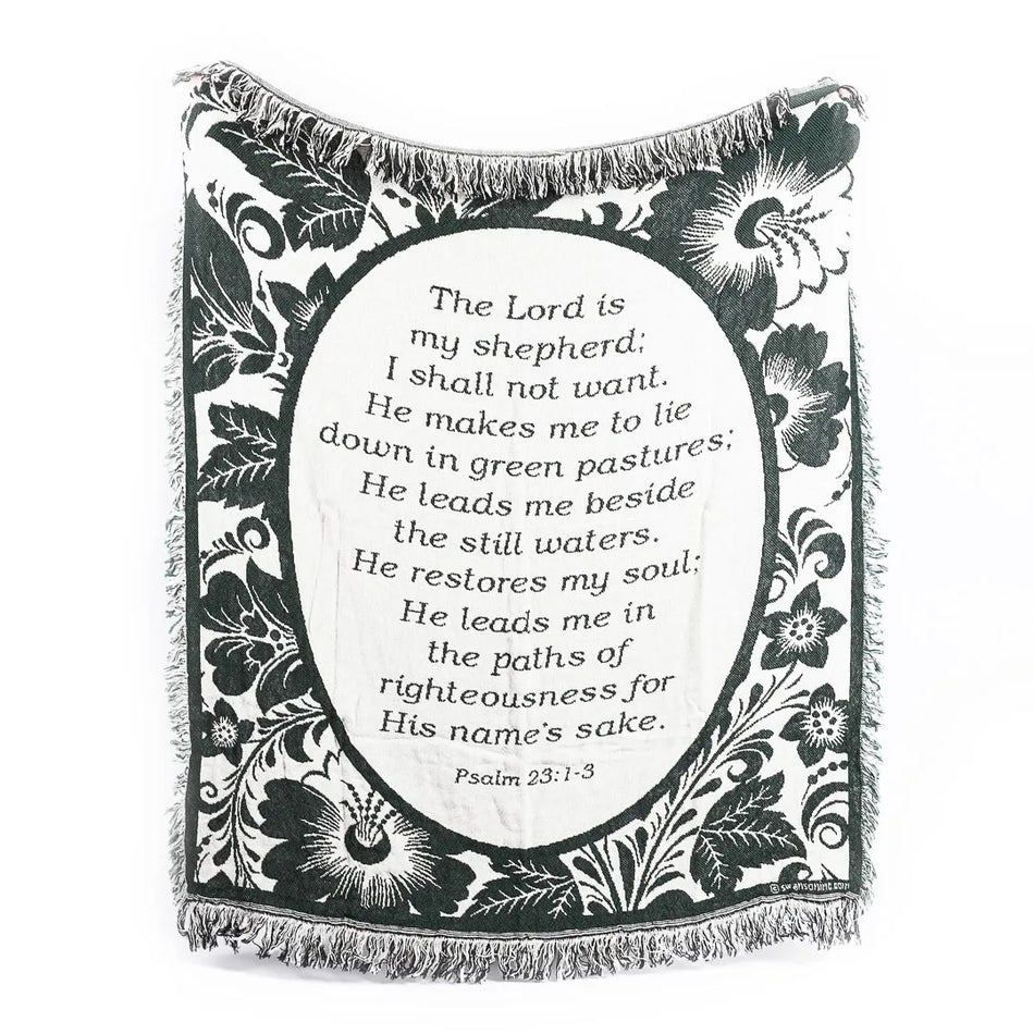 Throw Lord Is Shepherd Green 50X60