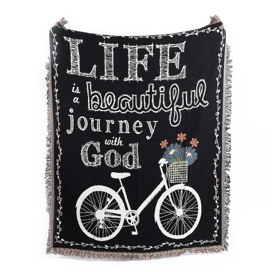 Tapestry Life Is A Beautiful Journey With God 52X60