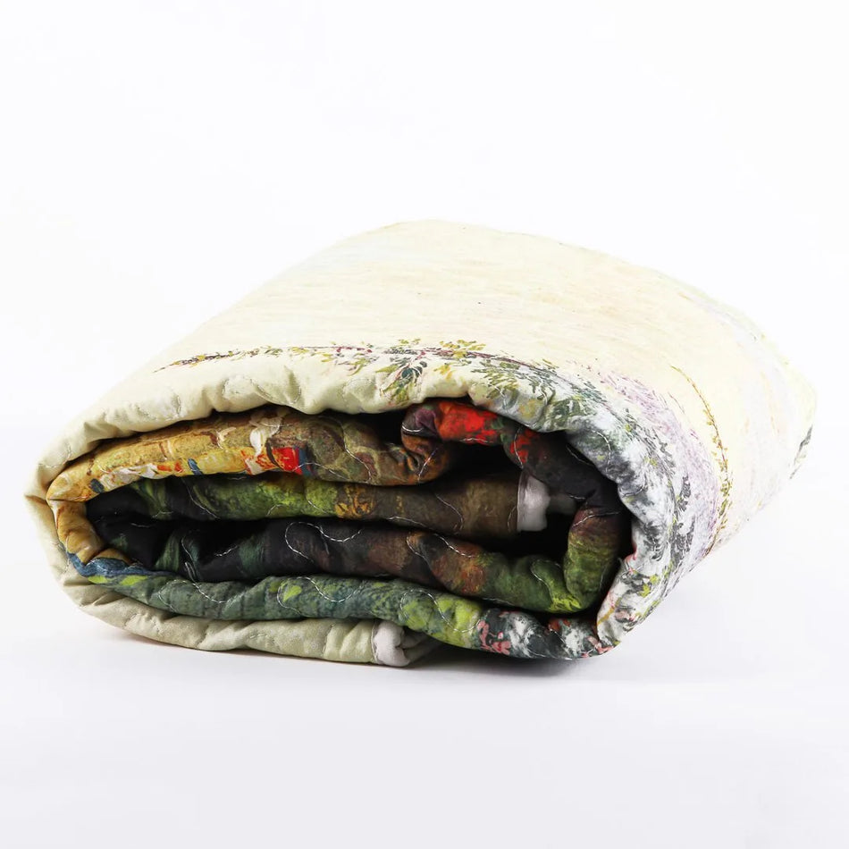Quilted Throw-The Lords Prayer 50″ X 60″