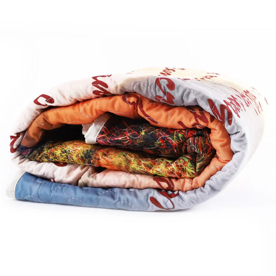 Quilted Throw – Old Rugged Cross