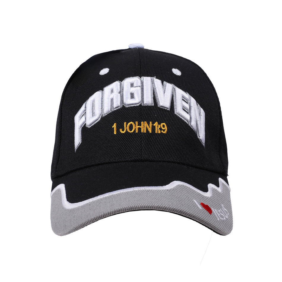Forgiven Cap | Embroidered Christian Faith Hat | Adjustable Fit