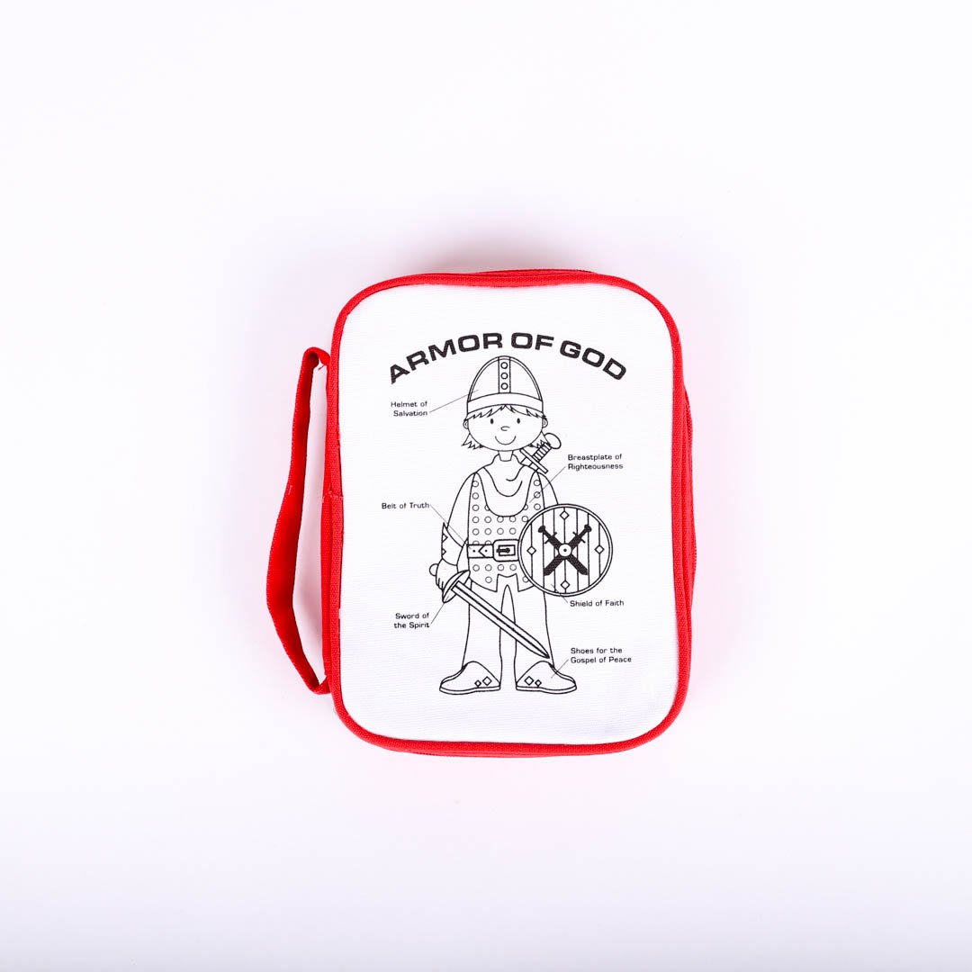 BIBLE COVER CANVAS WASHABLE ARMOR OF GOD S