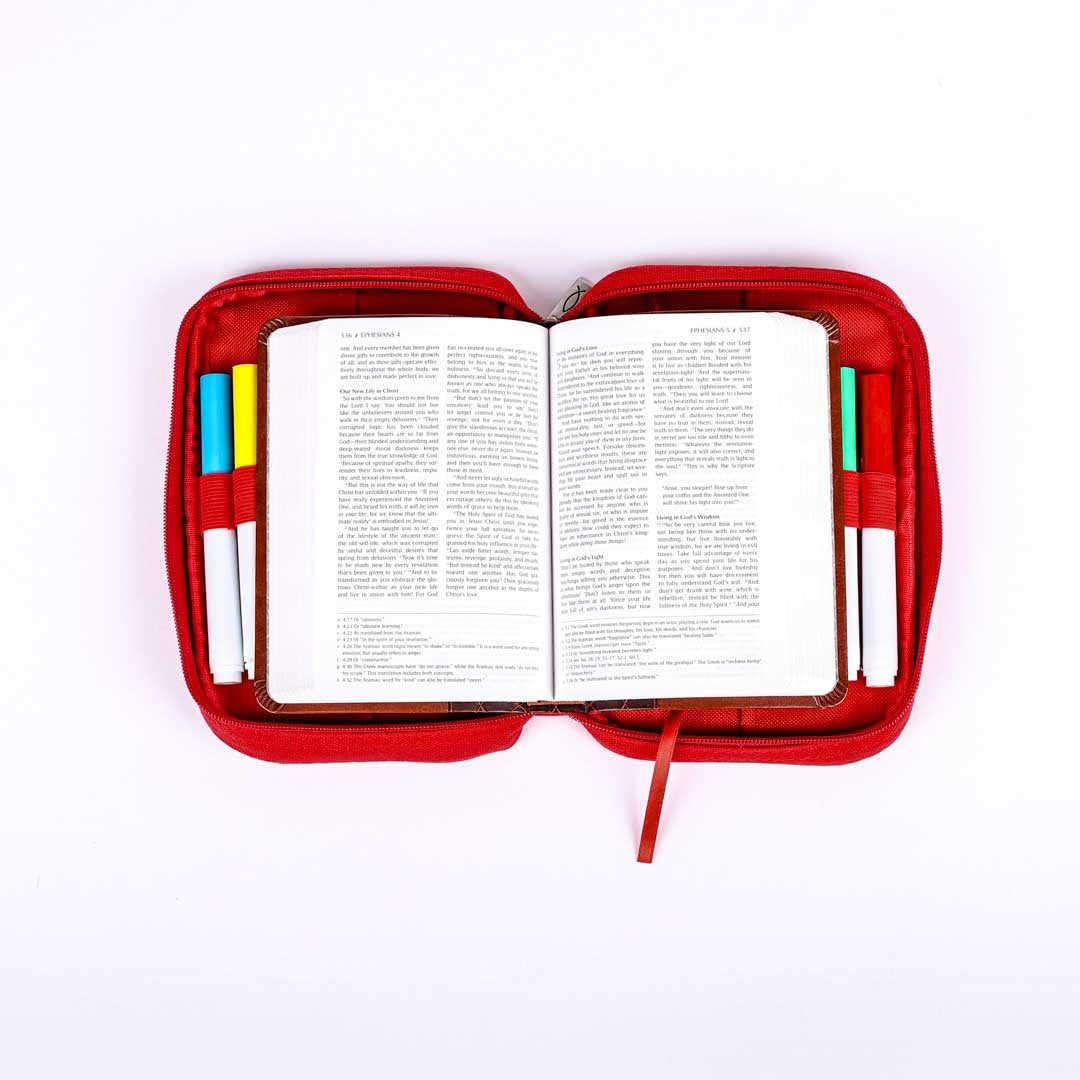 BIBLE COVER CANVAS WASHABLE ARMOR OF GOD S