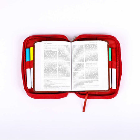 BIBLE COVER CANVAS WASHABLE ARMOR OF GOD S