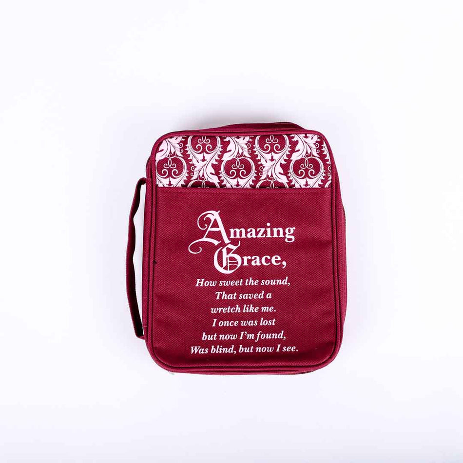 Bible Cover Canvas Amazing Grace L