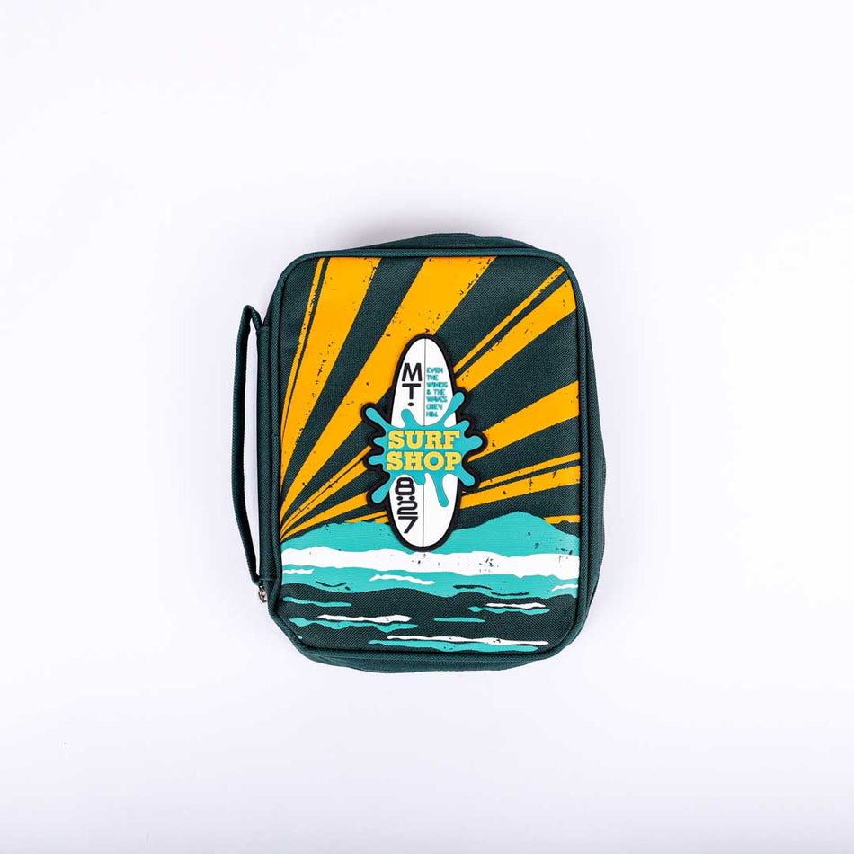 Surf Shop Canvas Bible Cover - Christian Scripture Carrying Case - Multiple Sizes, product view 2
