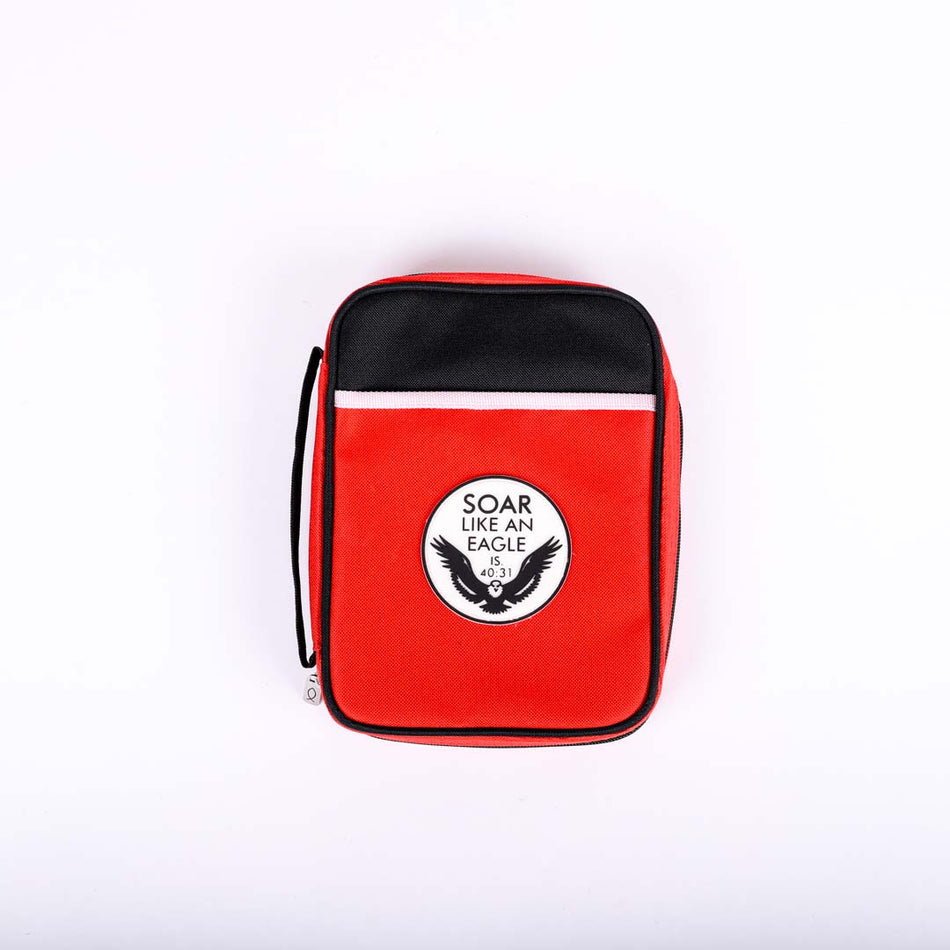 Eagle Canvas Bible Cover | Christian Scripture Carrying Case | Multiple Sizes