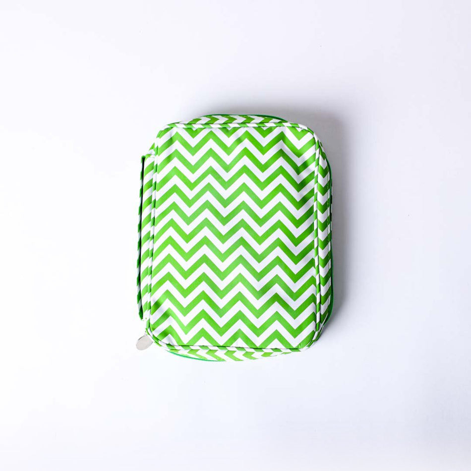 Bible Cover Chevron Kiwi