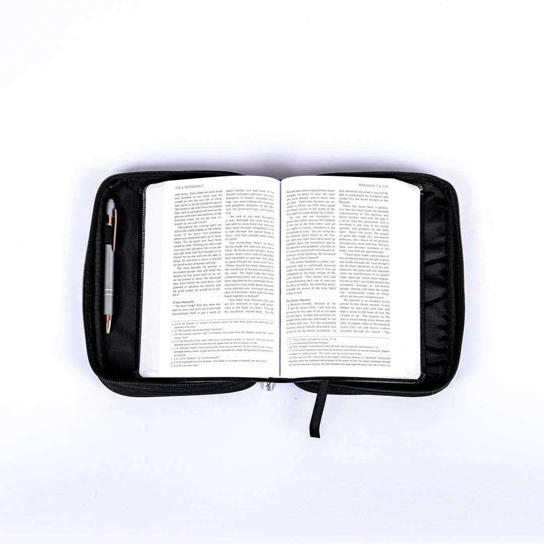 BIBLE COVER CANVAS LIFE...JOURNEY WITH GOD M