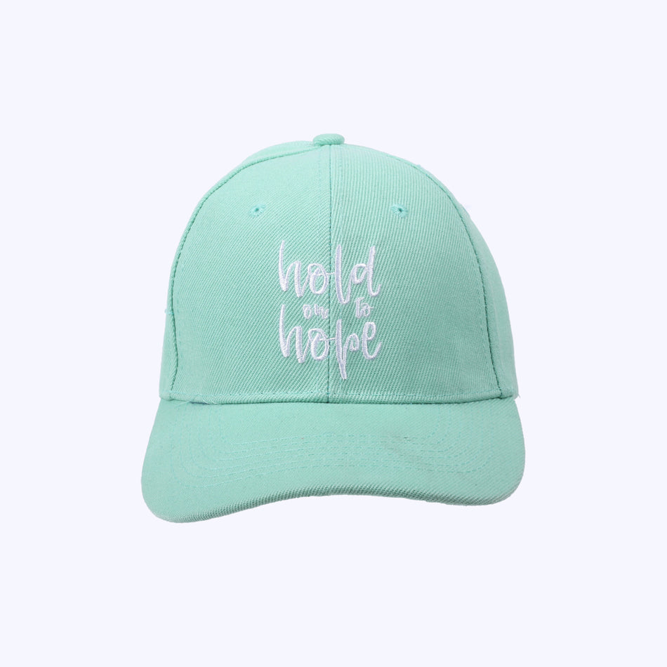 Cap Hold On To Hope Sea Green