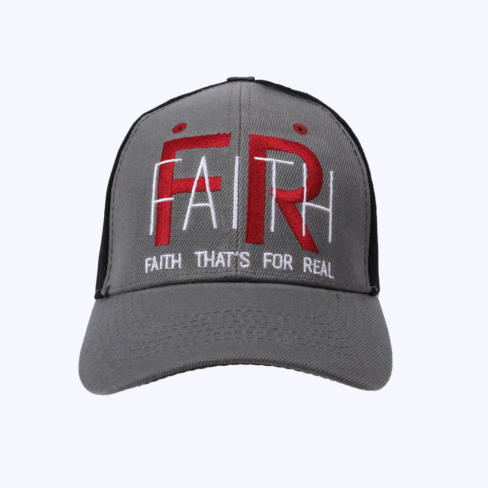 Cap Fr Faith That'S For Real Gray