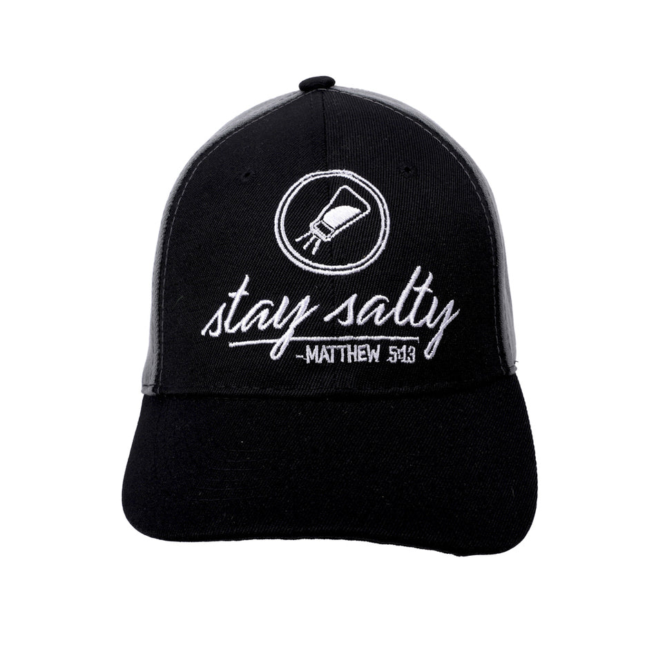 Cap Stay Salty Black