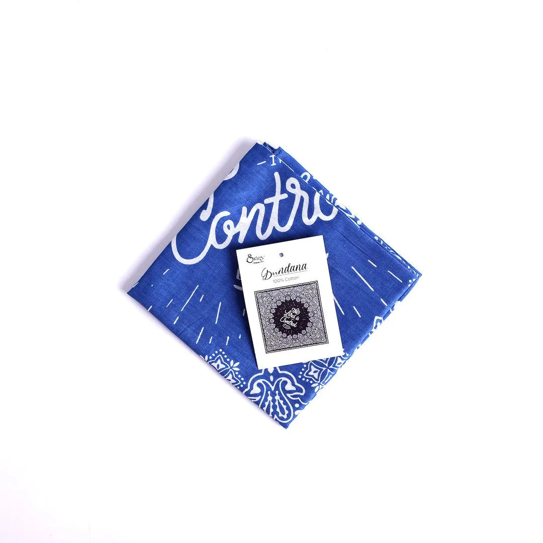 BANDANA LORD IN CONTROL - BLUE