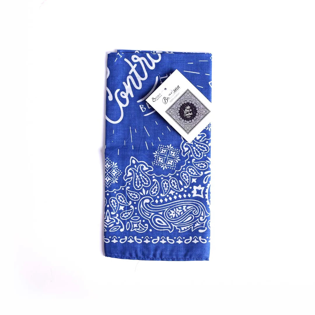 BANDANA LORD IN CONTROL - BLUE