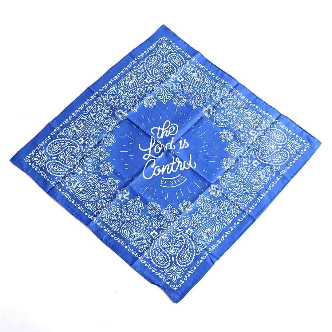 BANDANA LORD IN CONTROL - BLUE